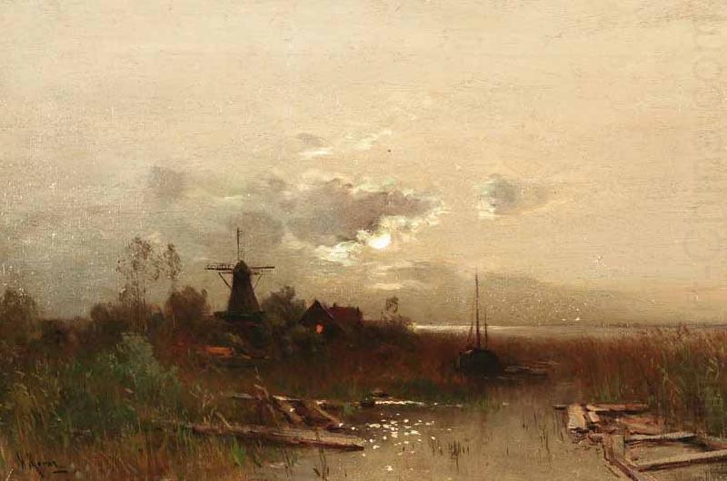 Abendfrieden, Walter Moras